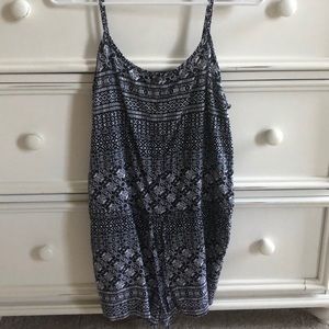 Tribal Print Romper